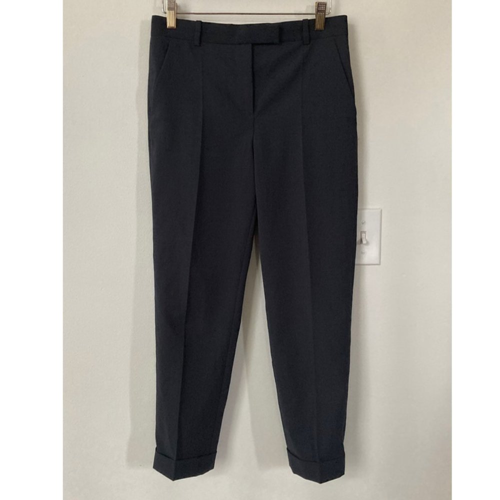COS Straight Tailored Trousers in Shadow Blue - Picture 4 of 11